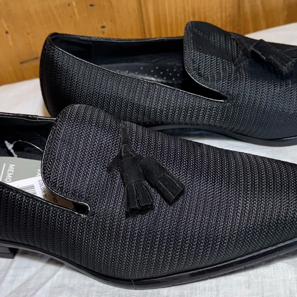 Men’s Van Heusen Canon Black Dress Shoes Size 8.5 M | Brand New w/ Tags - Picture 3 of 13